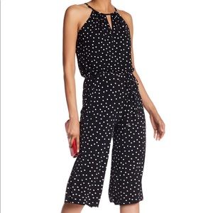 London Times polka dot jumpsuit